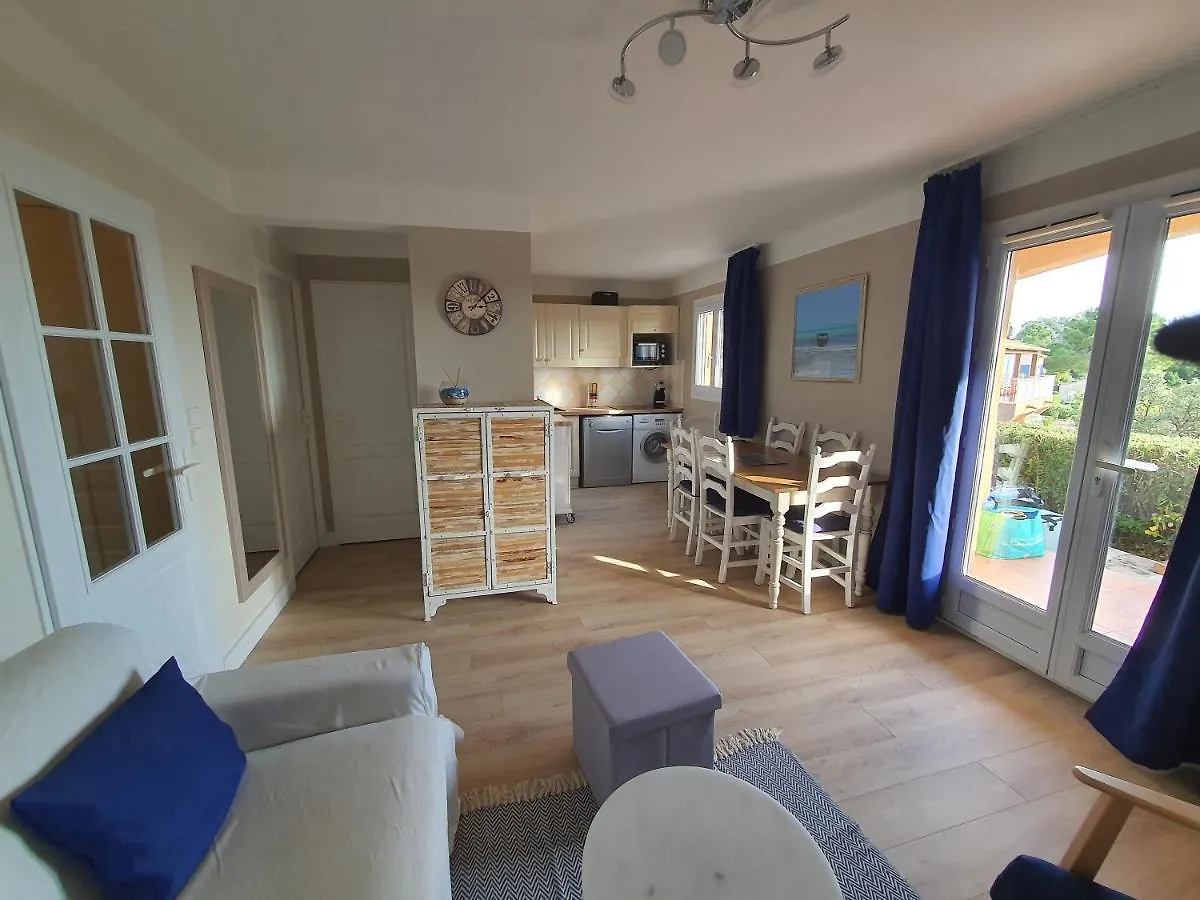 Les Issambres Appart 6 Pers Grande Terrasse Superbe Vue Mer Et Golfe De Saint Tropez, Piscine 0*, Les Issambres